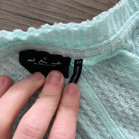 Set of 3 Urban Outfitters Waffle Knit Out From Under Button Top - Picture 6 of 8